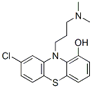 8-Chloro-10-[3-(dimethylamino)propyl]-10H-phenothiazin-1-ol Structure