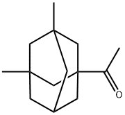 1-乙酰基-3,5-二甲基金刚烷 结构式