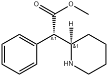 L-erythro-Methylphenidate Hydrochloride Struktur