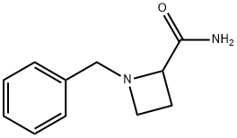 1-ベンジルアゼチジン-2-カルボオキサミド 化学構造式