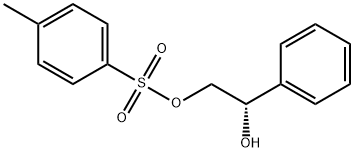 (S)-1-フェニル-1,2-エタンジオール 2-トシラート 化学構造式