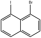 1-BROMO-8-IODONAPHTHALENE Struktur