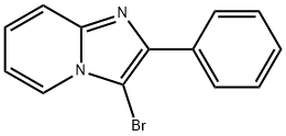 3-BROMO-2-PHENYL-IMIDAZO[1,2-A]PYRIDINE Structure