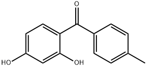 2,4-dihydroxy-4'-methylbenzophenone 结构式