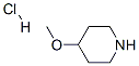 4-Methoxypiperidine hydrochloride Struktur