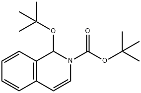 BOC-1-TERT-BUTOXY-1,2-DIHYDROISOQUINOLIN Struktur