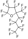 Heptafluorotetrahydro(nonafluorobutyl)furan Struktur