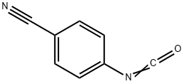 p-シアノフェニルイソシアナート 化学構造式