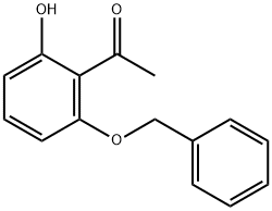 1-[2-(BENZYLOXY)-6-HYDROXYPHENYL]ETHAN-1-ONE Structure