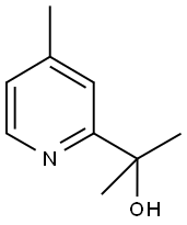 2-(4-Methylpyridin-2-yl)propan-2-ol Structure