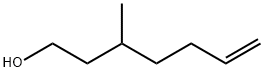 3-Methyl-6-hepten-1-ol Structure