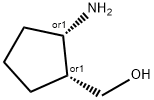 顺式-(2-氨基-环戊基)-甲醇, 40482-12-0, 结构式