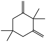 1,1,4,4-Tetramethyl-2,6-bis(methylene)cyclohexane Struktur