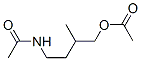 Acetamide,  N-[4-(acetyloxy)-3-methylbutyl]- 结构式