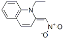 Quinoline, 1-ethyl-1,2-dihydro-2-(nitromethylene)- (9CI) Structure