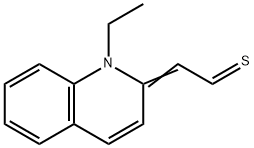 Ethanethial, (1-ethyl-2(1H)-quinolinylidene)- (9CI) 结构式