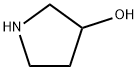 DL-3-ピロリジノール 化学構造式