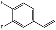3,4-ジフルオロスチレン 化学構造式