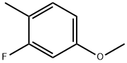 3-氟-4-甲基苯甲醚,405-06-1,结构式
