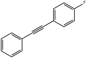 1-氟-4-(2-苯基乙炔基)苯, 405-29-8, 结构式