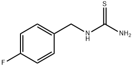 N-(4-FLUOROBENZYL)THIOUREA,405-74-3,结构式