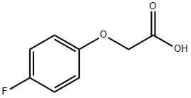 4-Fluorophenoxyacetic acid Struktur