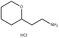 2-(テトラヒドロ-2H-ピラン-2-イル)エタンアミン 化学構造式