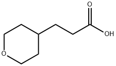 四氢-2H-吡喃-4-丙酸 结构式