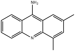 2,4-Dimethyl-9-acridinamine 结构式