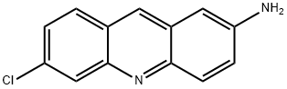 6-クロロ-2-アクリジンアミン 化学構造式