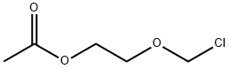 酢酸2-(クロロメトキシ)エチル 化学構造式