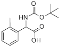 TERT-BUTOXYCARBONYLAMINO-O-TOLYL-ACETIC ACID Struktur