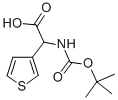 N-BOC-AMINO-(3-THIENYL)ACETIC ACID Structure