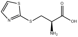 S-(2-THIAZOLYL)-L-CYSTEINE 化学構造式