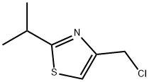 5-CHLOROMETHYL-2-ISOPROPYL-THIAZOLE Structure