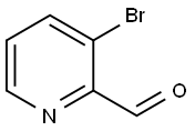 3-ブロモ-2-ホルミルピリジン 化学構造式