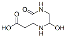 2-Piperazineaceticacid,6-hydroxy-3-oxo-(9CI)|