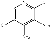 2,5-二氯-3,4-二氨基吡啶,405230-94-6,结构式