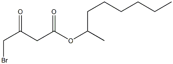 2-octyl-gamma-bromoacetoacetate|