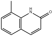 2-Hydroxy-8-methylquinoline Structure