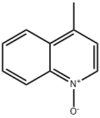 4-メチルキノリン1-オキシド 化学構造式