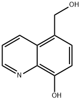 5-(ヒドロキシメチル)キノリン-8-オール 化学構造式