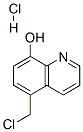 5-(CHLOROMETHYL)-8-QUINOLINOL HYDROCHLORIDE Structure