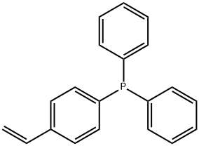 ジフェニル(P-ビニルフェニル)ホスフィン 化学構造式