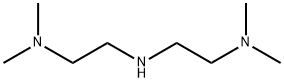 N'-[2-(ジメチルアミノ)エチル]-N,N-ジメチルエタン-1,2-ジアミン 化学構造式