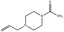 1-Piperazinecarbothioamide,4-(2-propenyl)-(9CI) Structure