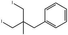 [3-Iodo-2-(iodomethyl)-2-methylpropyl]benzene Structure