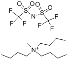 TRIBUTYLMETHYLAMMONIUM BIS(TRIFLUOROMETHYLSULFONYL)IMIDE Structure