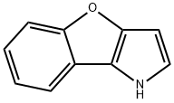 1H-Benzofuro[3,2-b]pyrrole  (9CI) Struktur
