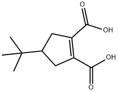 1-Cyclopentene-1,2-dicarboxylic acid, 4-(1,1-dimethylethyl)- (9CI)|